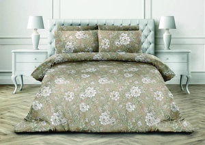 Постельное белье "Valtery" AP-32 поплин (Евро)