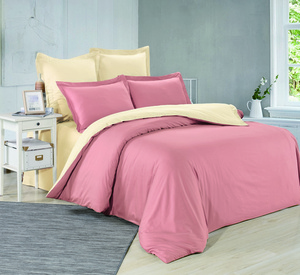 Постельное белье Valtery LS-49, Cатин однотонный, 2-спальный