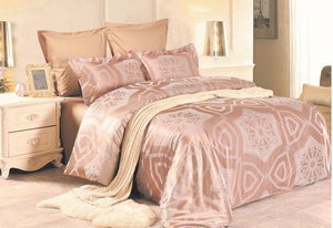 Постельное белье Valtery JC-60, Сатин-жаккард, 1.5-спальный