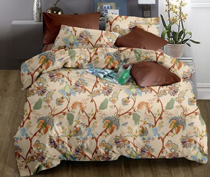 Постельное белье Valtery MP-27, Софткоттон печатный, Евростандарт