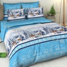 Постельное белье "Василиса" Северная сказка Бязь (Евро)