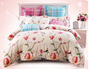 Постельное белье "Valtery" CL-173 сатин печатный (Евро)