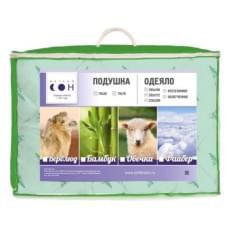 Одеяло "Мягкий сон" Бамбук ЭКО всесезонное (2-спальный, 172*205см.)