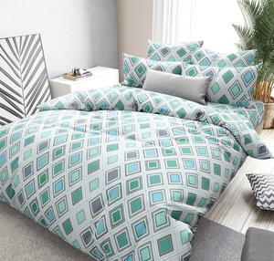 Постельное белье Valtery BR-38, Ромбы, Бязь, Евростандарт