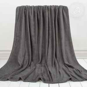 Плед флисовый "АртПостель" Роскошь цвет Серый (220*200см.)