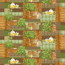 Полотенце вафельное "АртПостель" Банька (50*70-1шт.)