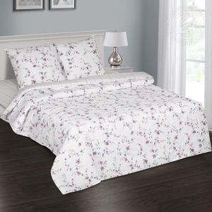 Постельное белье "АртПостель" Нежные цветы Поплин (2-спальный, европростыня)