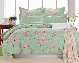 Постельное белье "Valtery" CL-219 сатин печатный (Евро)