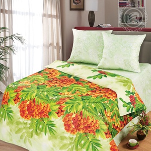 Постельное белье "АртПостель" Рябинушка Бязь (Евро)