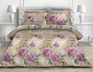 Постельное белье Valtery AP-67, Поплин, Семейный