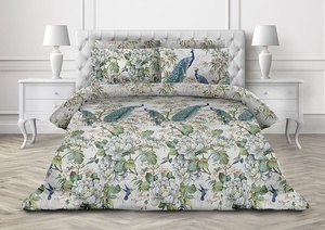 Постельное белье "Valtery" AP-74 поплин (Евро)