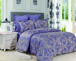 Постельное белье "Valtery" JC-34 сатин-жаккард (Евро)