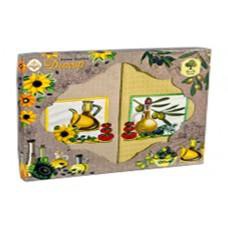 Набор вафельных полотенец "Дино-текс" Оливка (50*60-2шт.)