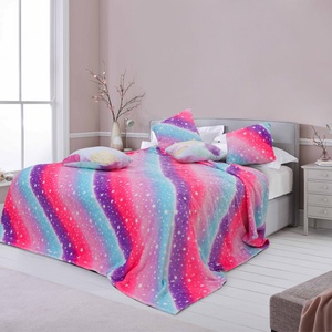 Плед велсофт Valtery Звездопад, 150*200