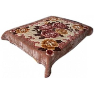 Плед "Орленок" Букет розовый акрил (160*220см.)