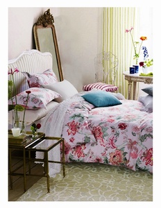 Постельное белье "Famille" SDS-66 шелковый сатин (Дуэт (Семейный)