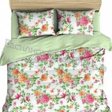 Постельное белье "Василиса" Розарий Бязь (2-спальный)