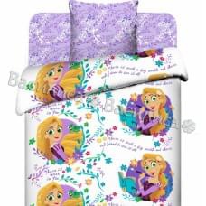 Постельное белье "Василек" Детский Новые истории Рапунцель Бязь (1,5-спальный)