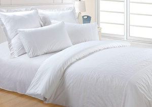 Постельное белье Valtery AB-SG 08, Перкаль с гипюром, 1.5-спальный