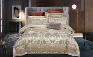Постельное белье Valtery JC-92, Сатин-жаккард, Семейный