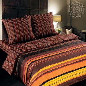 Постельное белье "АртПостель" Шоколад Поплин (Дуэт (Семейный)