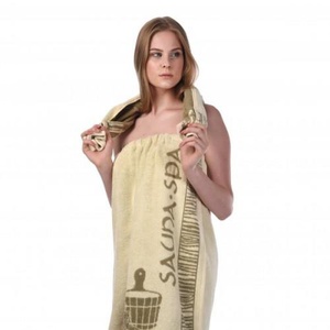 Комплект для сауны Женский "Cleanelly" Spa (66*150+50*90)