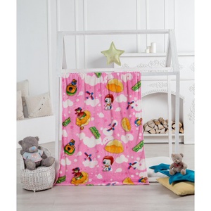 Плед флисовый "Протекс" Павлинка МиМиМишки розовый (100*150см.)