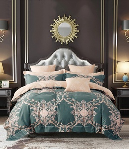 Постельное белье "Famille" RS-287 королевский сатин (Евро)