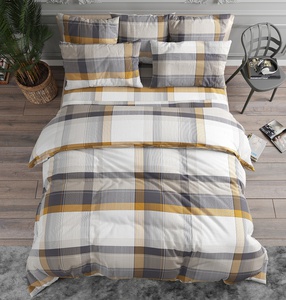 Постельное белье Valtery BR-75, Клетка, Бязь, 1.5-спальный