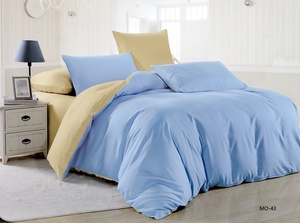 Постельное белье Valtery MO-43, Софткоттон однотонный, Семейный