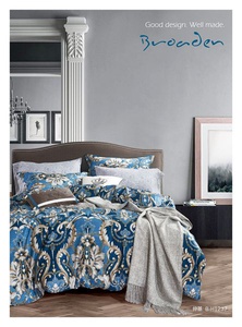 Постельное белье "Famille" SDS-68 шелковый сатин (2-спальный)