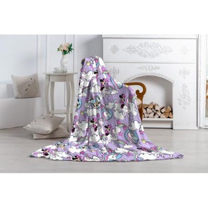 Плед флисовый "Протекс" Павлинка Минни Маус (100*150см.)