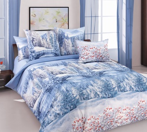 Постельное белье "Текс-Дизайн" Зима Перкаль (1,5-спальный)