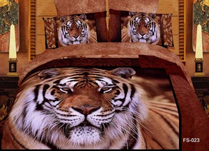 Постельное белье Famille RS-83, Королевский сатин, Евростандарт + 4 наволочки