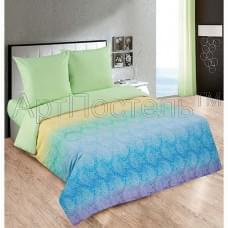 Постельное белье "АртПостель" Лазурь свежесть Поплин (Дуэт (Семейный))