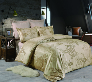 Постельное белье Valtery JC-51, Сатин-жаккард, Евростандарт