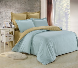 Постельное белье Valtery LS-13, Cатин однотонный, Евростандарт