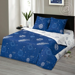 Постельное белье "АртПостель" Гравитация Бязь (Дуэт (Семейный)