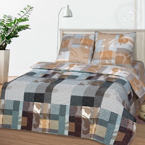 Постельное белье "АртПостель" Альфред Зима-Лето Бязь (Евро)