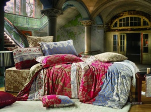 Постельное белье Valtery C-144, Сатин печатный, Семейный