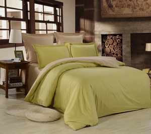 Постельное белье Valtery LS-04, Cатин однотонный, Семейный