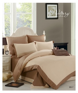 Постельное белье "Valtery" BS-07 бамбуковое однотонное (2-спальный)