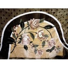 Плед "Орленок" Серп бежевый акрил (150*200 см.)