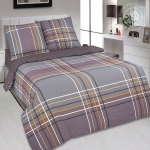 Постельное белье "АртПостель" Джентльмен Поплин (Дуэт (Семейный)