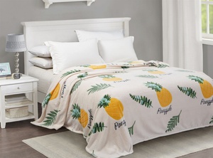 Плед велсофт Valtery Ананас, 150*210