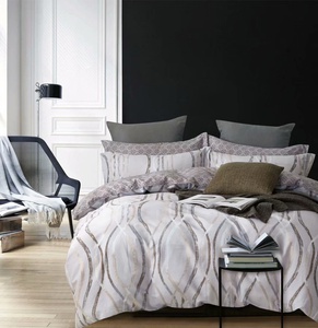 Постельное белье "Valtery" C-305 сатин печатный (2-спальный)