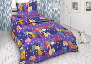 Постельное белье детское Valtery ДБ-81, Бязь, 1.5-спальный