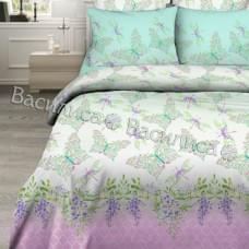 Постельное белье "Василиса" Ангельский полет Бязь (Дуэт (Семейный))