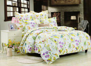 Постельное белье Valtery C-223, Сатин печатный, Евростандарт