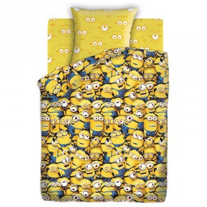 Покрывало "ПромТоргСервис" стеганное Миньоны Бязь (145*200см.)